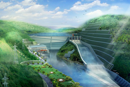 南阳老挝南塔河1号水电站项目